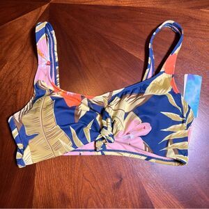 Beach Betty by Miracle BrandsTropical Print Bikini Top NWT large